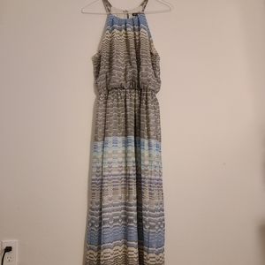 Lily Rose Halter Top Maxi Dress